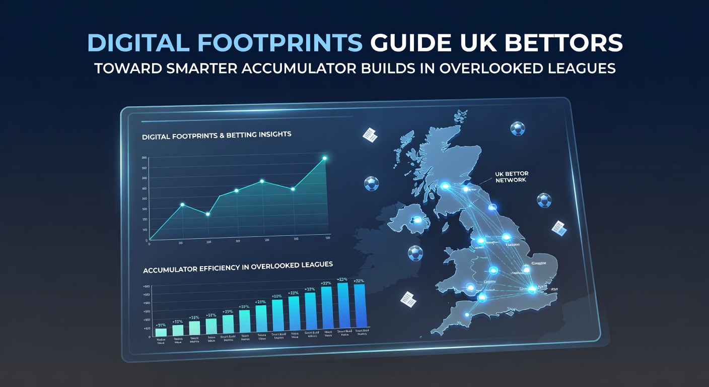 UK bettors analyzing digital data for football accumulator bets in lesser-known leagues